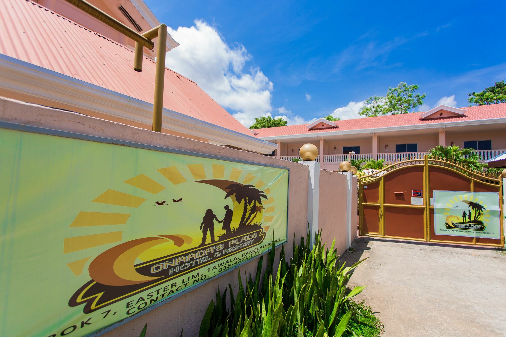 Conrada'S Place Hotel And Resort Panglao Bagian luar foto